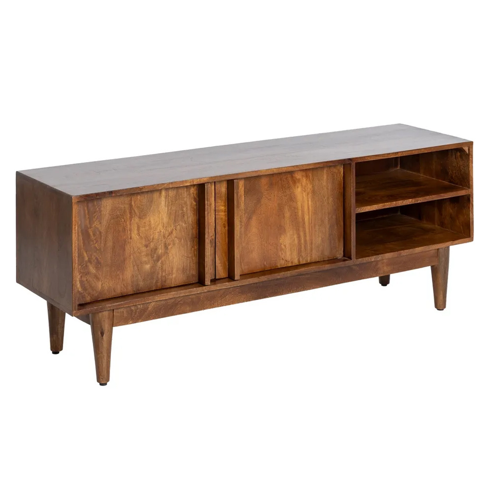 Mueble de Televisión Garrel de Madera 2 Puertas 40 x 150 x 55 cm 