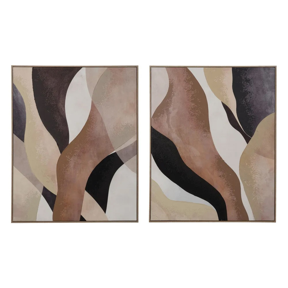 Cuadro Abstracto Impresión 2 Modelos 3,8 x 80 x 100 cm    