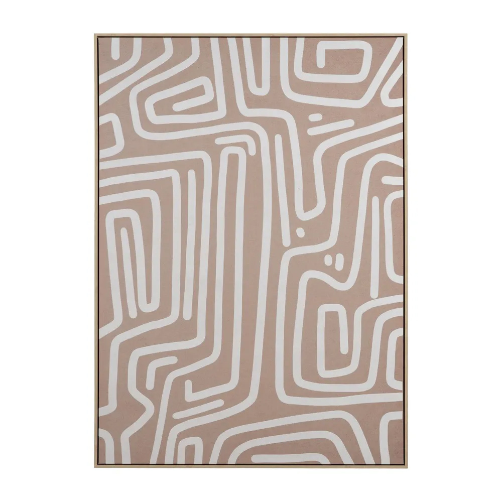 Cuadro Tejido Textura Abstracta 100 x 140 cm  