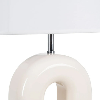 Lámpara de Mesa DM Lacado 37,5 x 37,5 x 70 cm