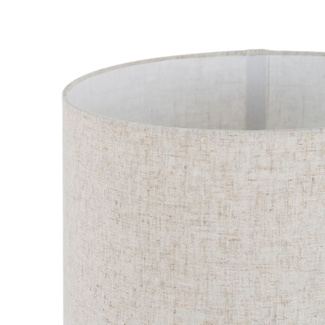 Lámpara de Suelo de Resina Beige 33 x 33 x 126,5 cm