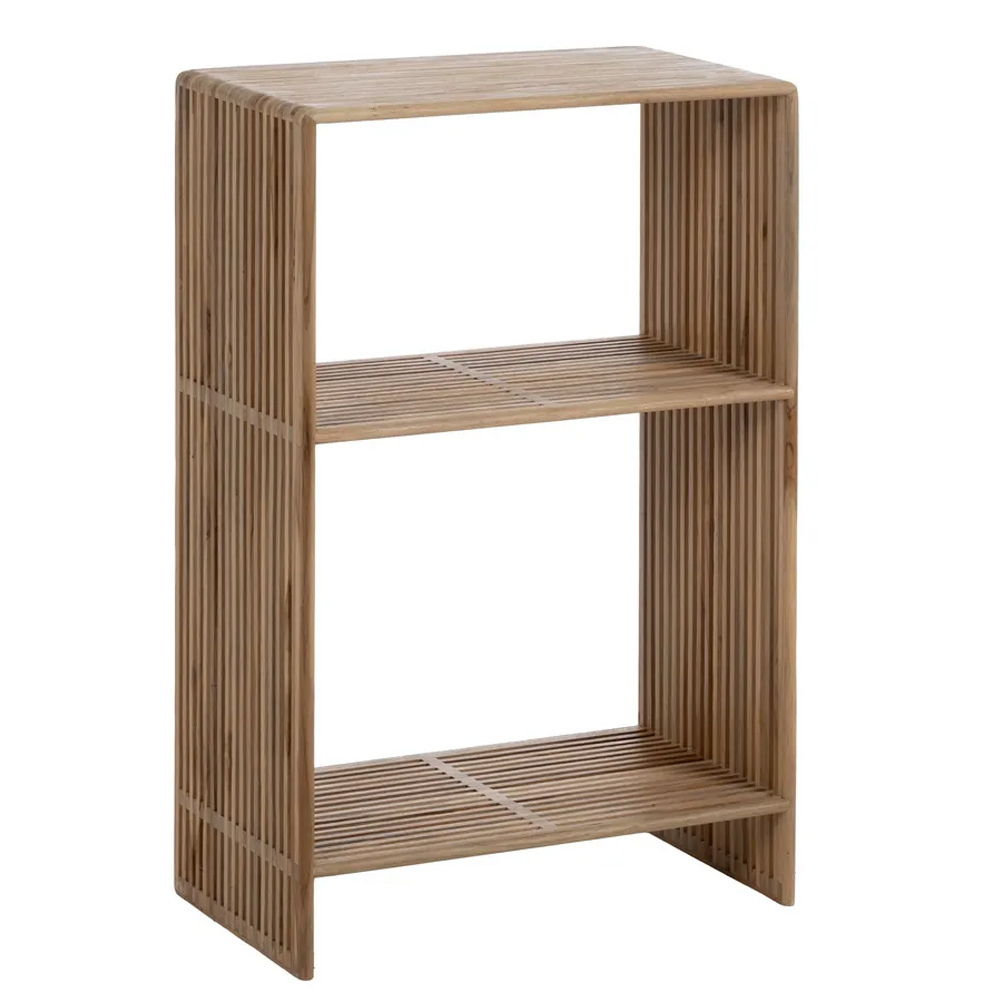 Estantería de Madera de Teca Natural 30 x 55 x 86 cm  