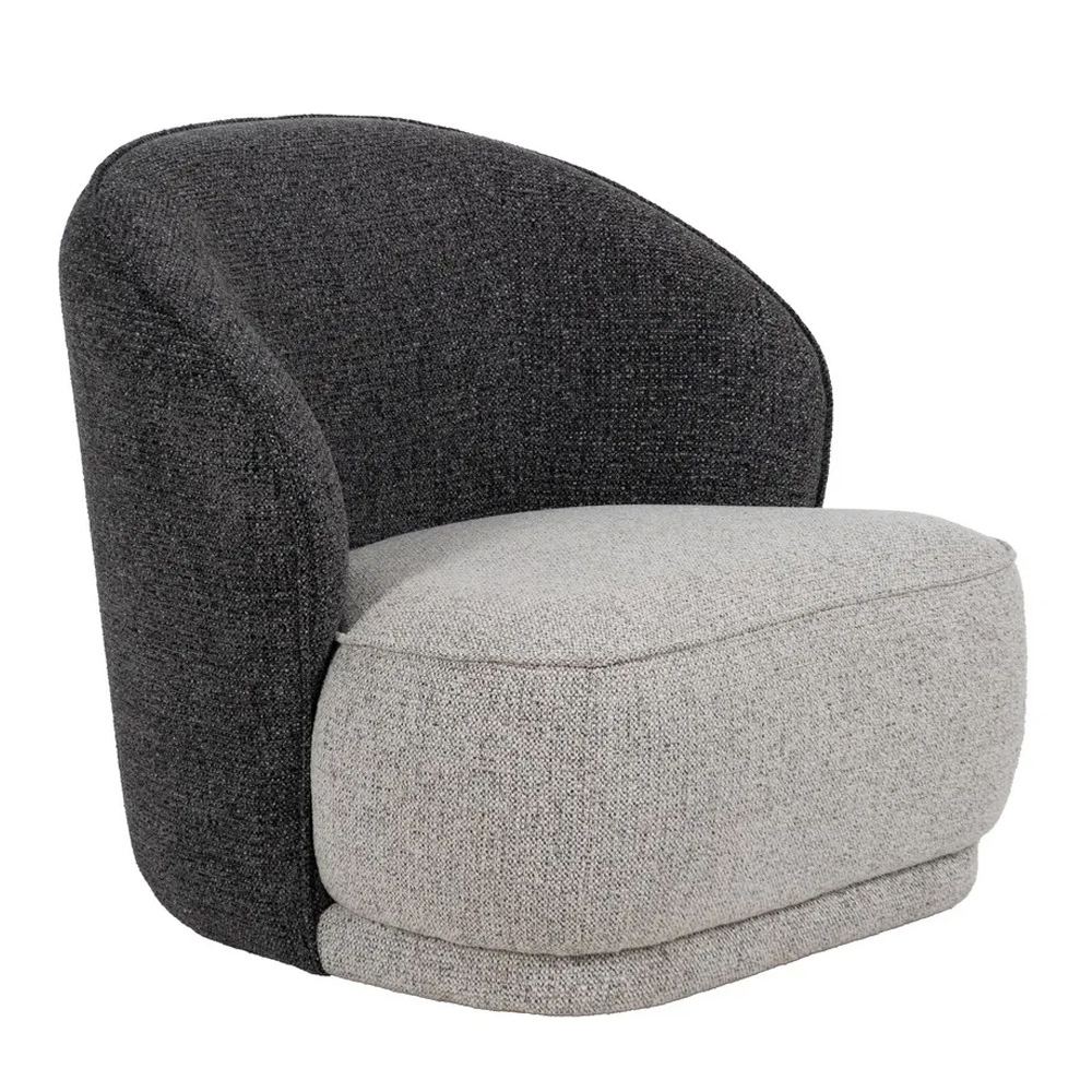 Sillón Bicolor en Poliéster 81 x 78 x 74 cm 