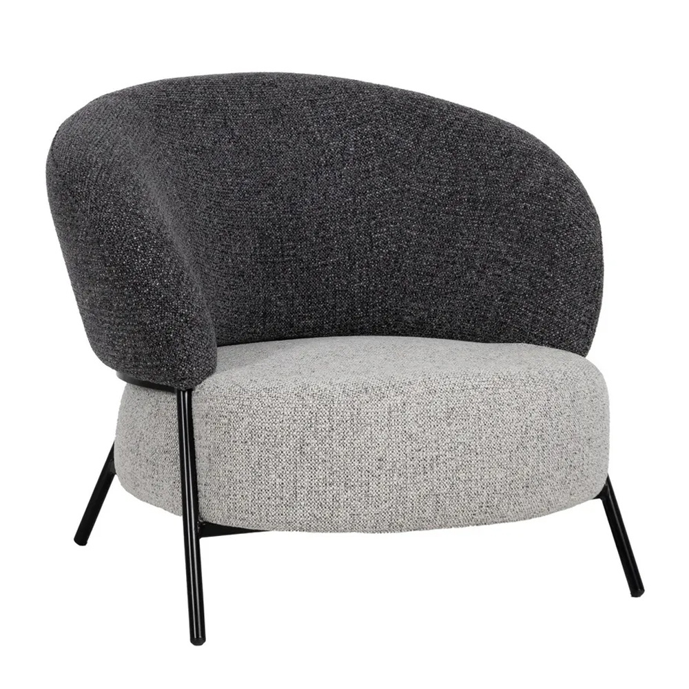 Sillón Bicolor de Poliéster 81 x 85 x 73 cm  