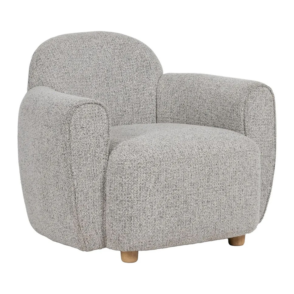 Sillón Poliéster Gris Jaspeado 81 x 90 x 67 cm 