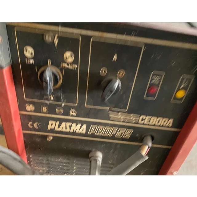 Cortadora de acero de plasma usada