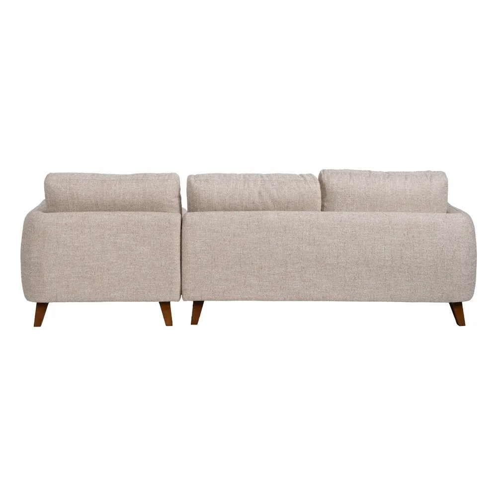 Sofá Chaise Longue Tejido de Poliéster 155 x 240 x 86 cm 