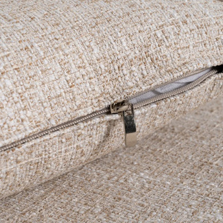 Sofá Chaise Longue Tejido de Poliéster 155 x 240 x 86 cm 
