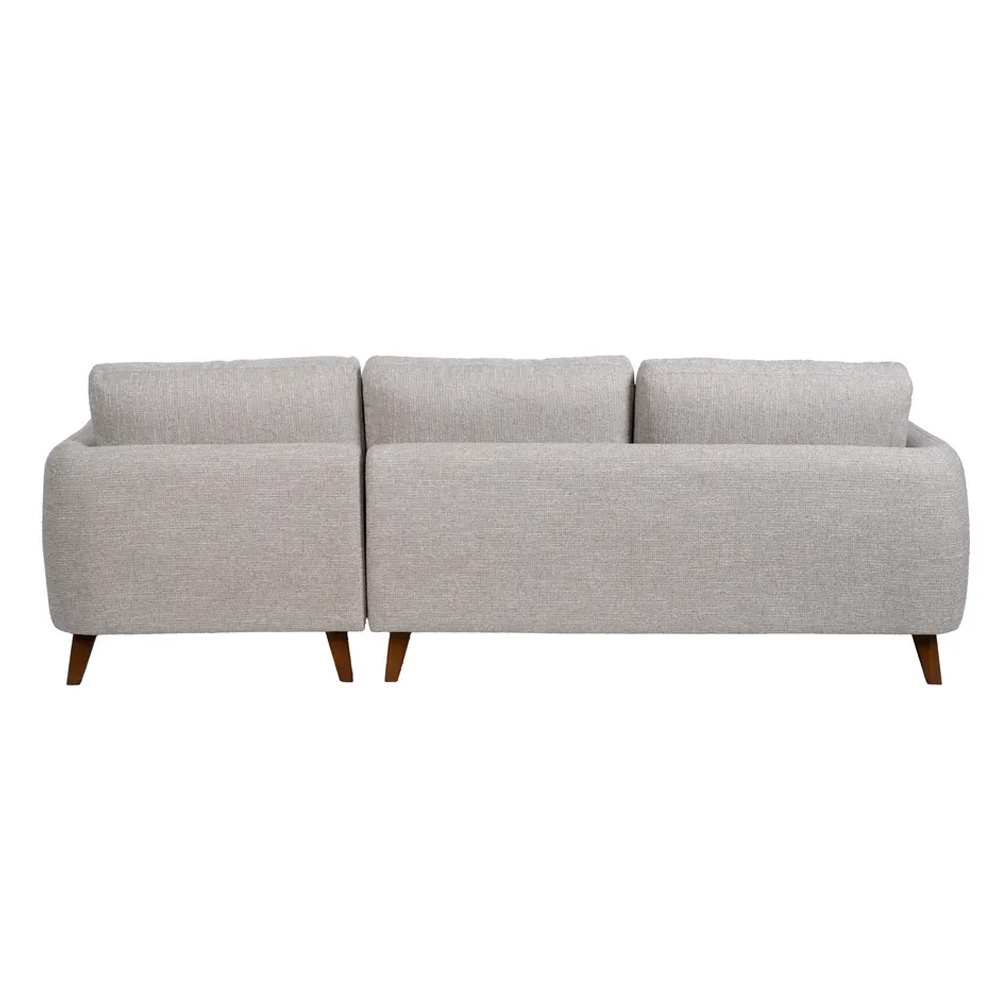 Sofá Chaise Longue Tejido de Poliéster 155 x 240 x 86 cm 