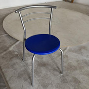 Lote de 11 Sillas Metálicas Azules