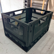 Lote 118 Cajas Plegables Apilables Usadas 30 x 40 x 23,5 cm