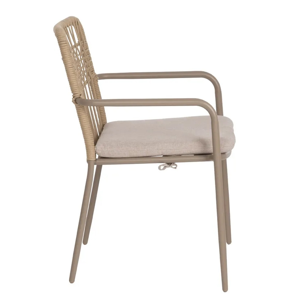 Silla Jardín de Aluminio 62 x 58 x 85 cm 