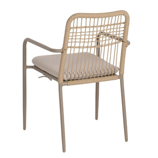 Silla Jardín de Aluminio 62 x 58 x 85 cm 