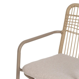Silla Jardín de Aluminio 62 x 58 x 85 cm 