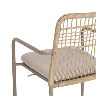 Silla Jardín de Aluminio 62 x 58 x 85 cm 