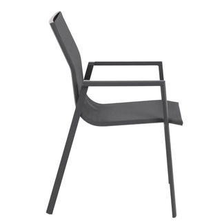 Silla Jardín de Aluminio 62,5 x 57 x 88 cm 