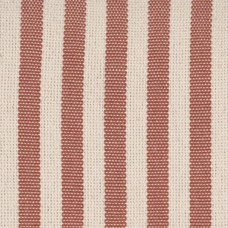 Sillón Rayas Terracota de Madera de Caucho 64 x 54 x 73 cm 