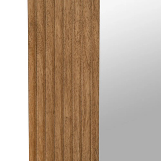 Espejo de Madera de Mango 2,5 x 70 x 110 cm 