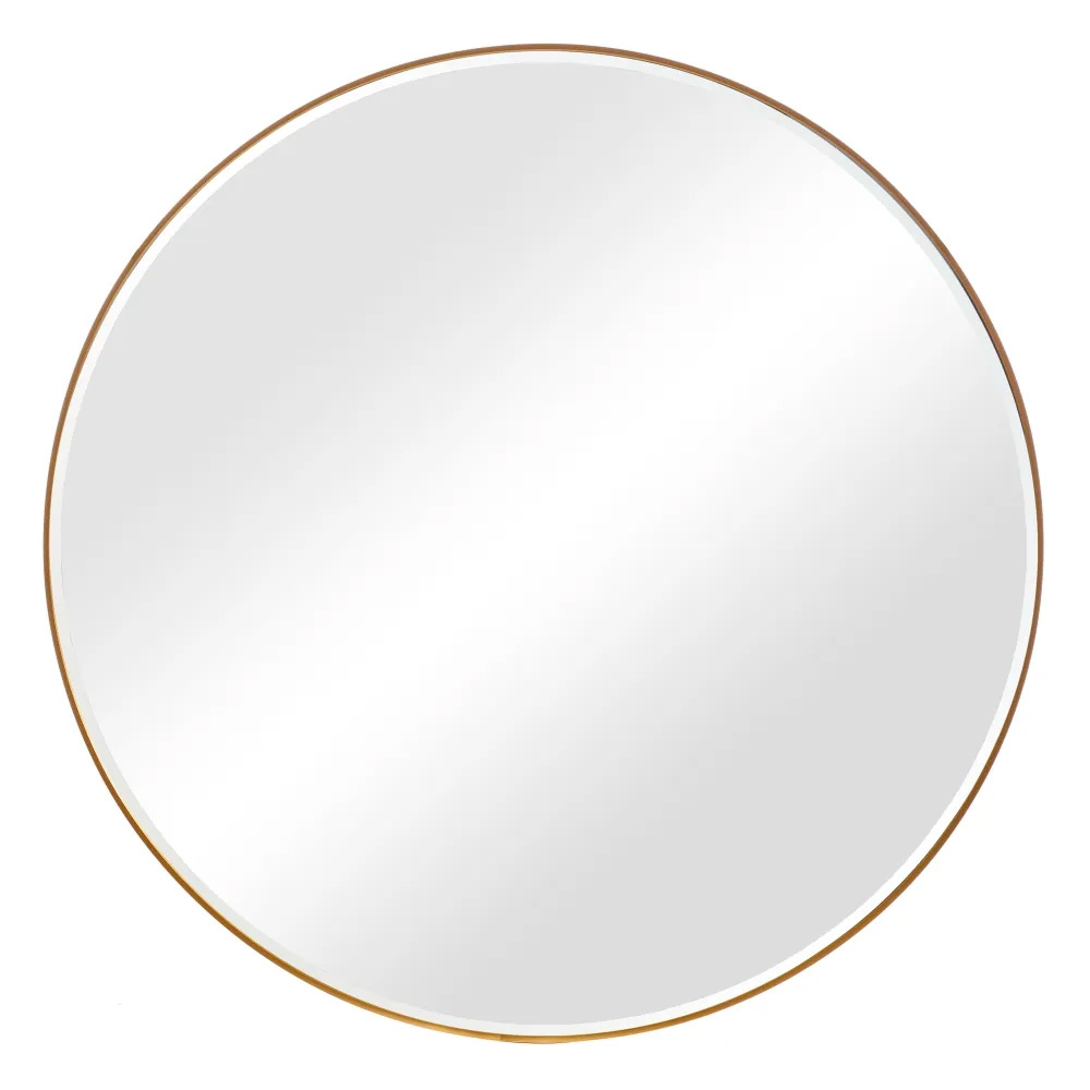 Espejo de Aluminio Oro 4 x 100 x 100 cm 