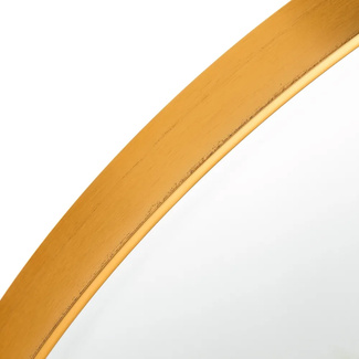Espejo de Aluminio Oro 4 x 100 x 100 cm 