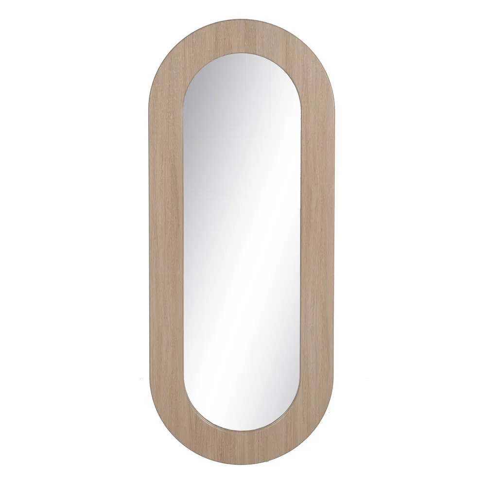 Espejo Vestidor de Madera DM Natural 2,2 x 65 x 160 cm 