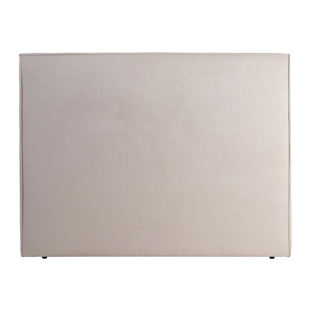 Cabecero Cama en Tejido Beige 160 x 122 cm 