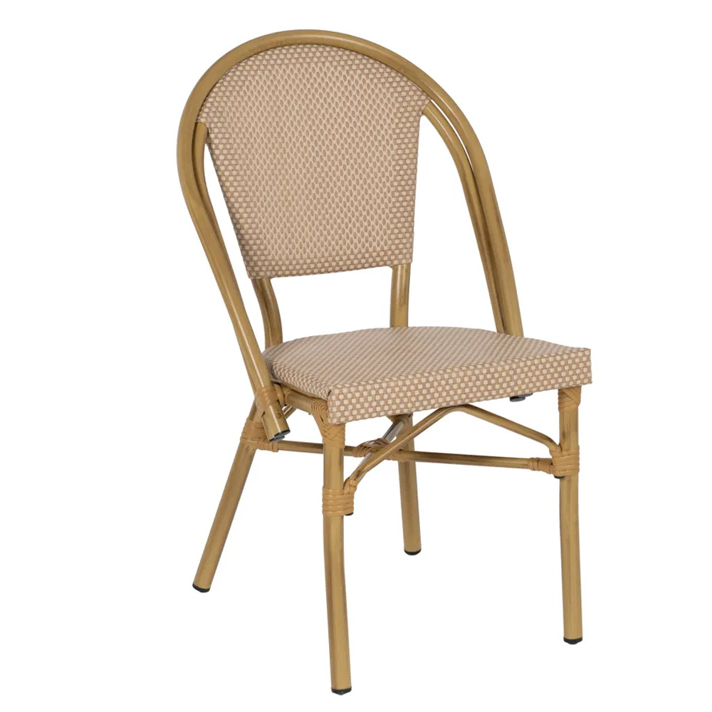 Silla Exterior Aluminio y Textileno 54 x 50 x 85 cm 