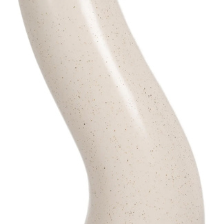 Lámpara de Suelo de Cerámica Crema 52 x 52 x 115 cm 