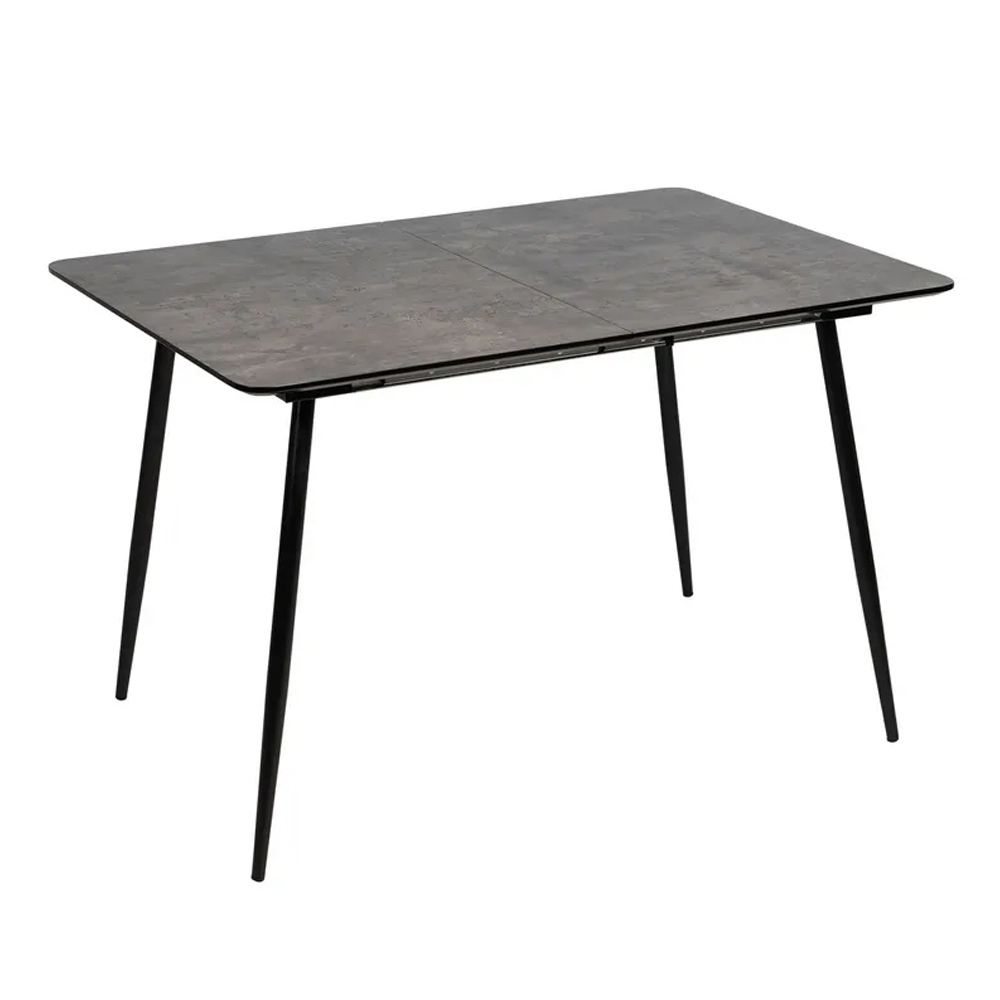 Mesa Extensible de Madera DM Gris 80 x 120 x 75 cm  