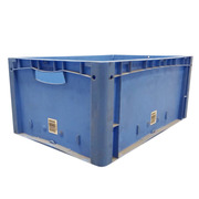 Lote Cajas Plásticas Apilables Usadas 40 x 60 x 27 cm 