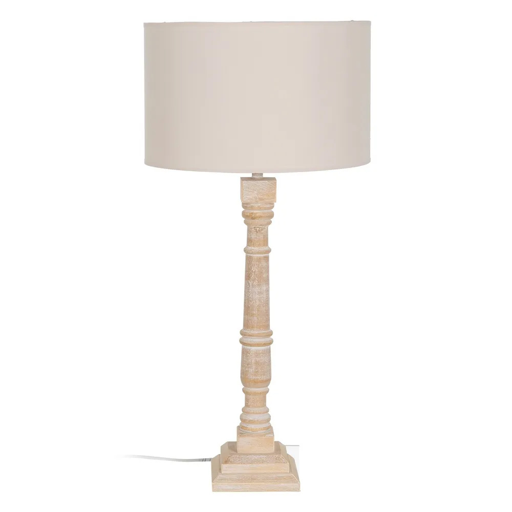 Lámpara de Mesa de Madera 40 x 40 x 82,5 cm 