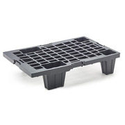 Cuarto de Palet Encajable Rejillado 4 Pies 40 x 60 x 13.5 cm 