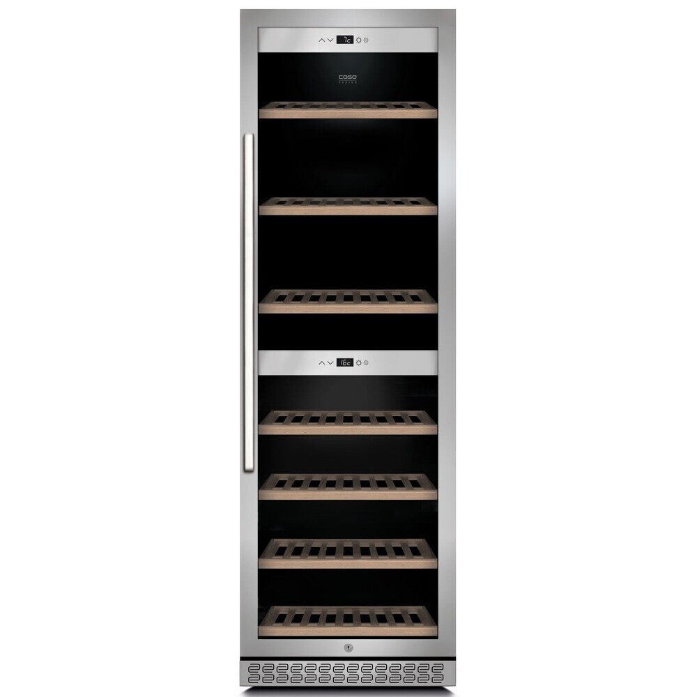 Vinoteca 180 botellas 2 zonas de temperatura Caso Design WineChef Pro180 