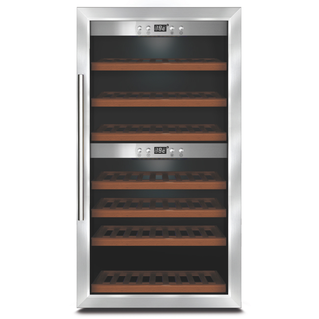 Vinoteca 66 botellas 2 zonas de temperatura Wifi Caso Design WineComfort 66 Smart