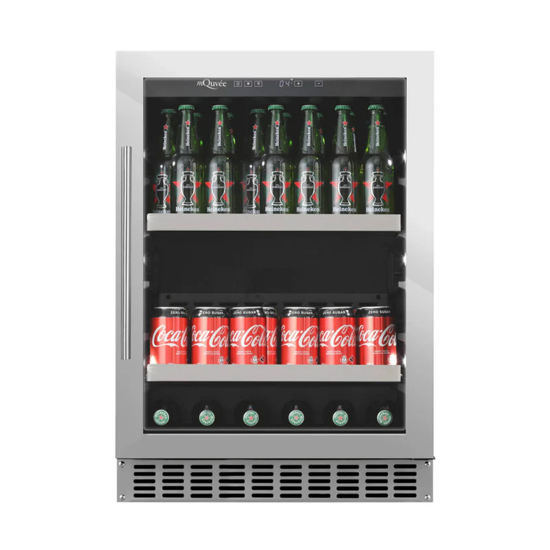 Nevera para cerveza y refrescos mQuvée BeerServer 60 Stainless