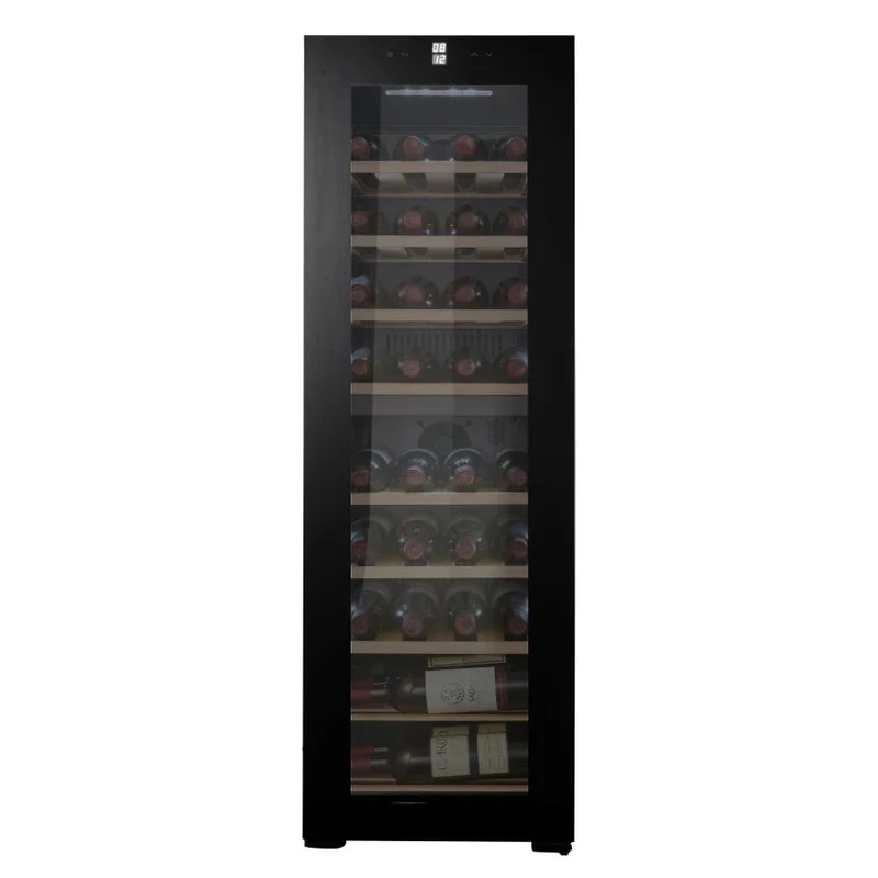 Vinoteca negra 39 botellas doble zona Cavin Northern Collection 39 Black 