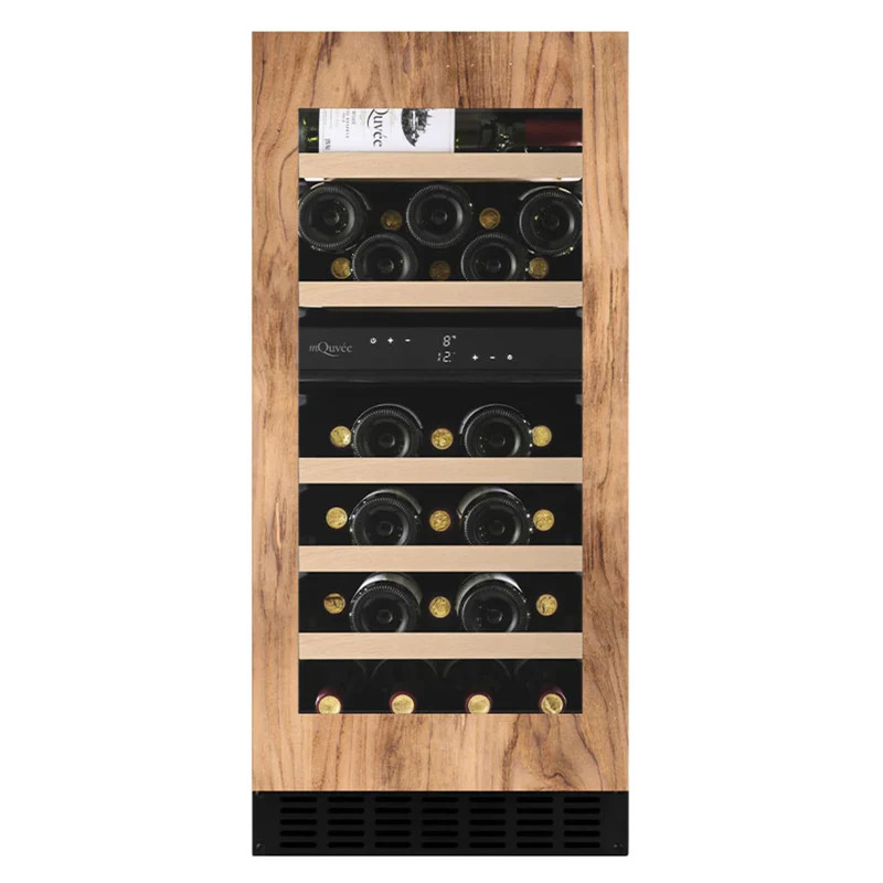 Vinoteca encastrable bajo encimera panelable 34 botellas mQuvée WineCave Exclusive 780 40D Panel Ready
