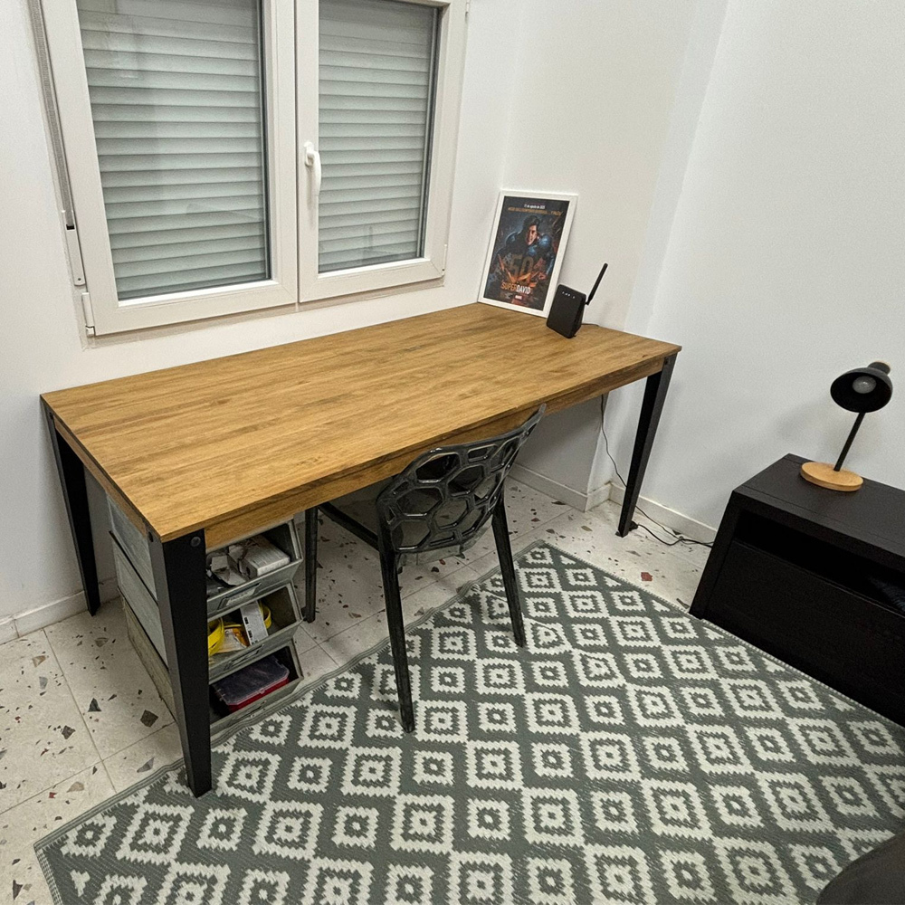 Mesa Lunds Ecológica Vintage Industrial  