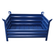 Cestón en Chapa con Medio Lateral Abatible