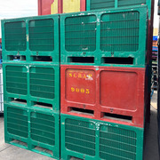 Lot de 41 conteneurs Big Box à parois pleines et ajourées 100 x 120 x 78 cm  