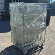 Lote de 15 Jaulas de Metal con Puerta Nuevas 100 x 120 x 183 cm 