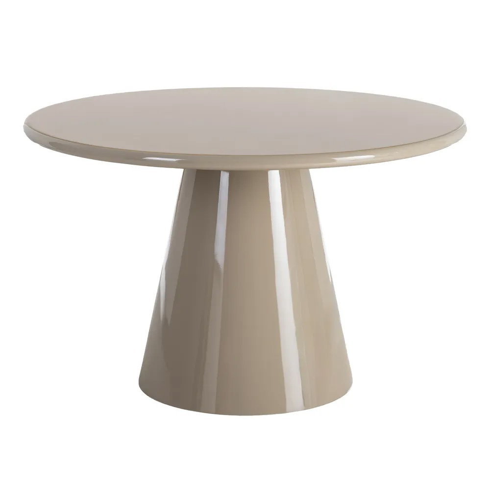 Mesa Comedor MDF Alto Brillo 120 x 120 x 75 cm 