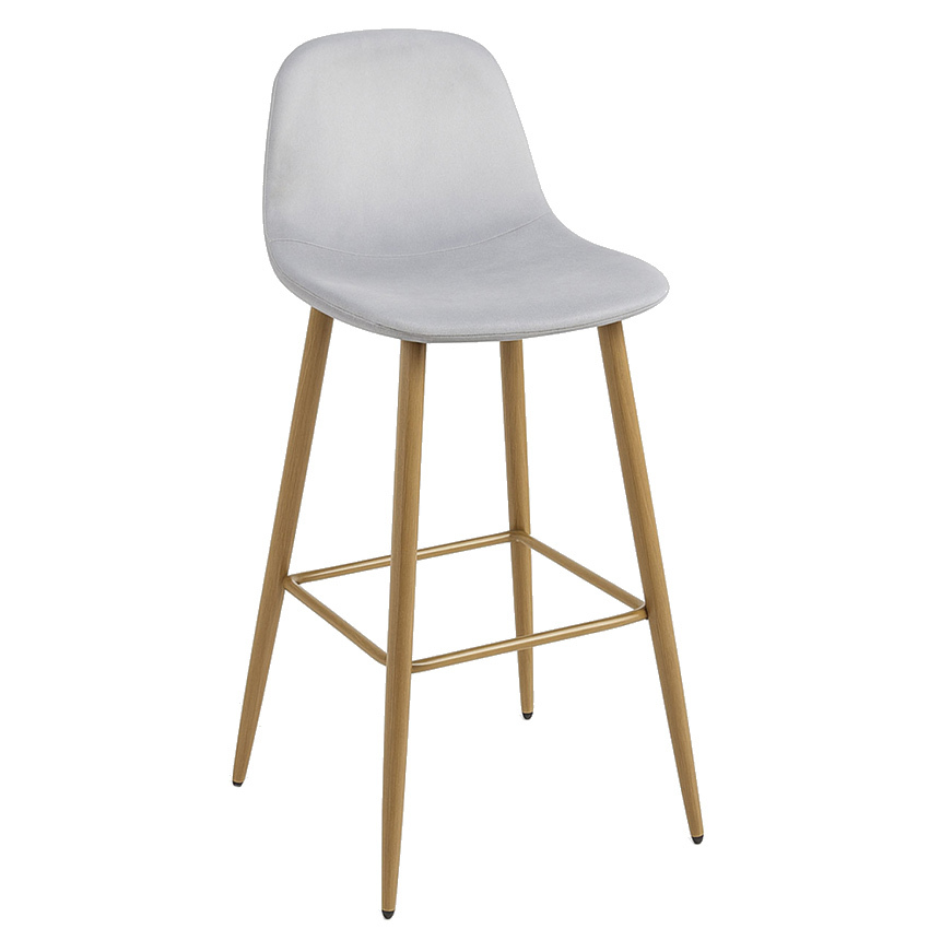 Taburete Leo Asiento de Terciopelo