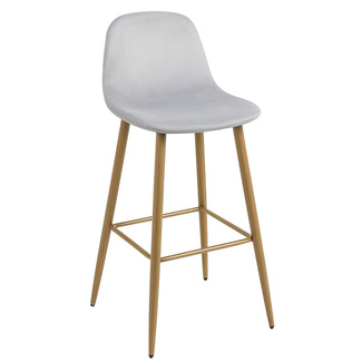 Taburete Leo Asiento de Terciopelo