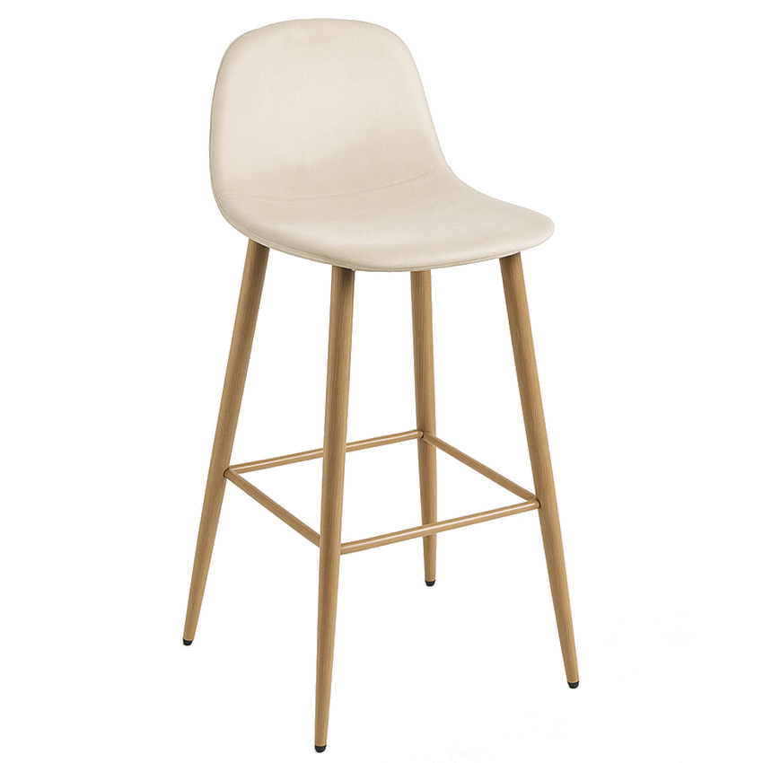 Taburete Leo Asiento de Terciopelo