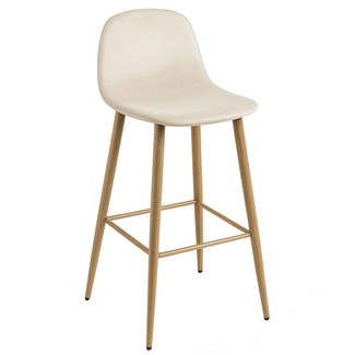 Taburete Leo Asiento de Terciopelo