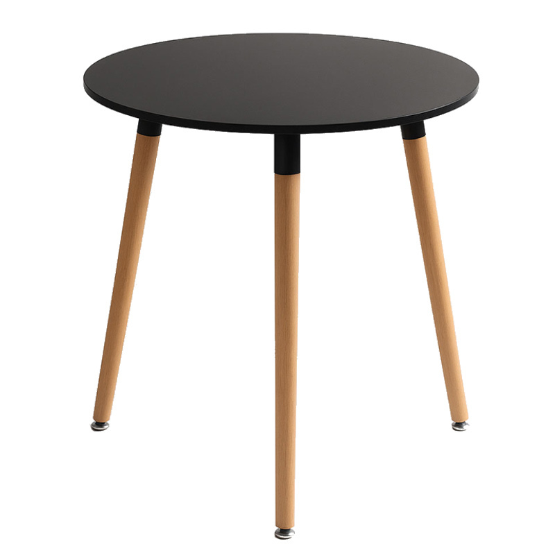 Mesa Nera Vintage Tablero Madera Lacada