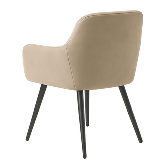 Silla Viroma de Terciopelo y Acero 52 x 50 x 78 cm