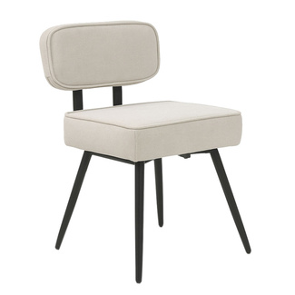 Silla Novaca de Tela y Acero Reforzado 46,5 x 39,5 x 70,5 cm 