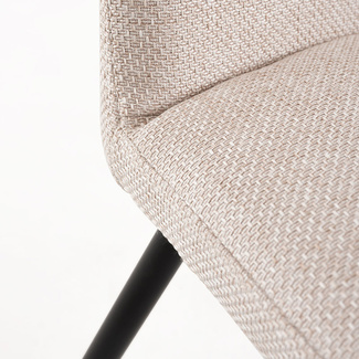 Silla Brily Tela y Acero Reforzado 45 x 47 x 85 cm 